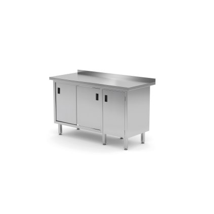 149939 nastenny stul se skrinkou s kridlovymi dvermi vpravo a skrinkou s posuvnymi dvermi vlevo 1200x600x850 mm technica 135p1260