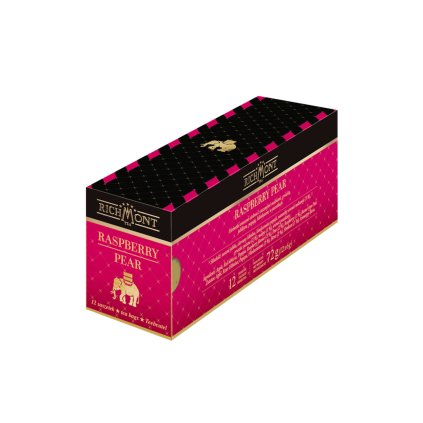 167810 ovocny a bylinny caj 12 sacku richmont malina hruska