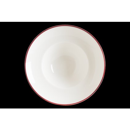 172187 hluboky talir 240 mm 0 4 l bonna linea burgundy