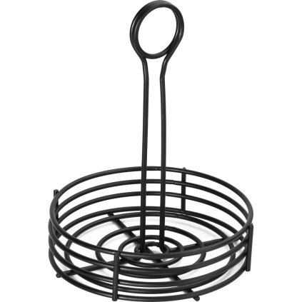 172640 kulaty organizer na korenky 165 mm cerny stalgast 319043