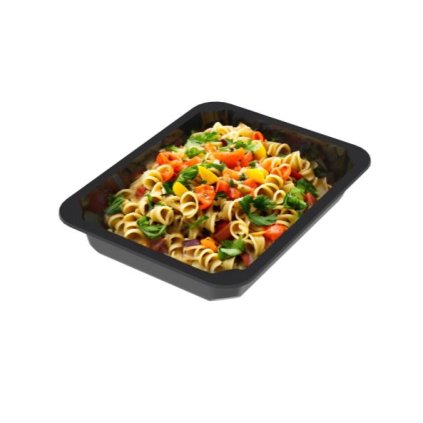 Čierna jednokomorová zatavovacia miska, 227x178x50 mm, balenie 320 ks | TECHNICA, MAPCOR22750DC