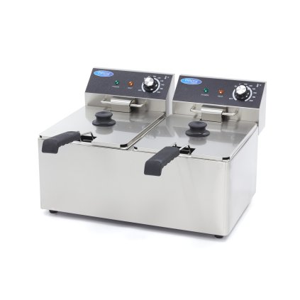 Fritéza 2 x 8 l - dvojitý kôš | Maxima, 9365225