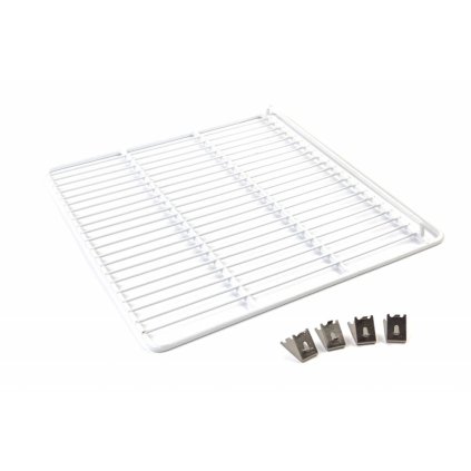 R / FR 400 Polica vrátane 4 klipov 45 X 45 CM | Maxima, 9400537