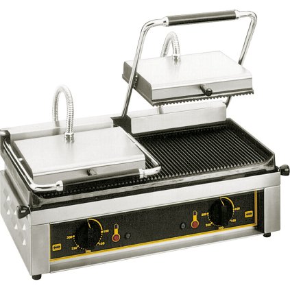 Dvojitý kontaktný gril 600x385x220 mm | ROLLER GRILL, 777217