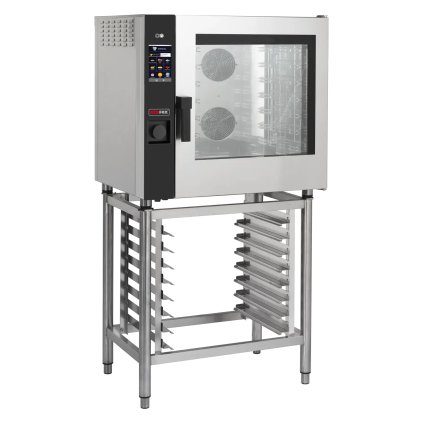 77366 konvektomat elektricky 7x gn 1 1 12 6 kw nastrik dotykovy automaticka myti prave dvere redfox mpd 0711 x eram