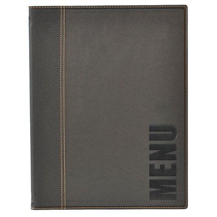 58658 obal na jidelni listek cerny 340x240 mm contacto 5831 041