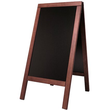 60881 tabule ve drevenem ramu 710x1340 mm mahagon contacto 7695 122