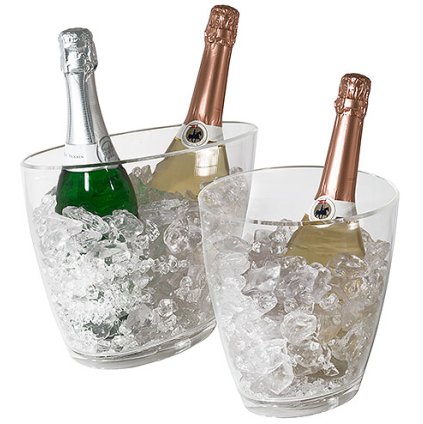 61877 akrylove vedro na sekt ovalne 480x210x245 mm contacto 6767 485