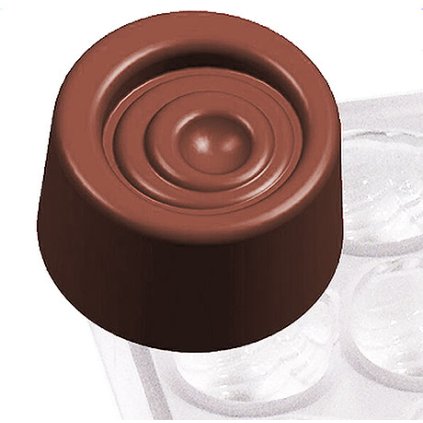 66098 silikonova forma z polykarbonatu na cokoladky hladky kuzel contacto 6751 020
