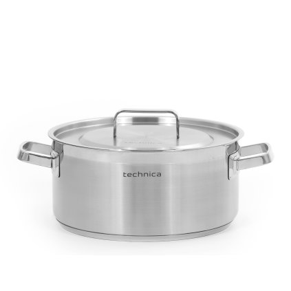 66887 hrnec nizky 8 l prumer 280 mm z nerezove oceli s poklickou technica platinum line