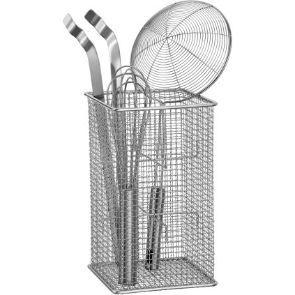 Nerezová nádoba na príbory 150x150x255 mm | BARTSCHER, 110692