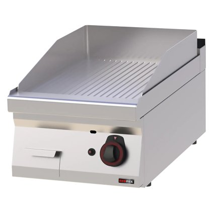 Grilovacia doska 40x51 plynová chrómovaná hladká bez podstavy | REDFOX - FTHC 70/04 G