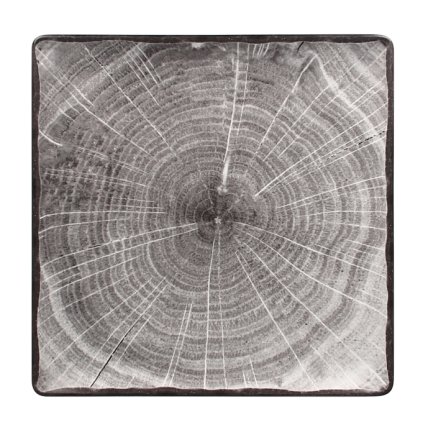RAK Woodart tanier štvorcový 30 × 30 cm – sivá | RAK Porcelain, WDEDSQ30BG-6