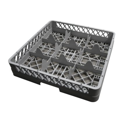 Kôš do umývačky riadu 9 pozícií 50 × 50 × 10 cm, Ø pohárov 14,9 cm| TOM, M5-200