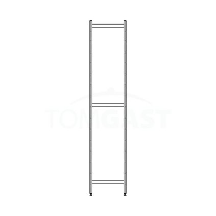 98771 stojina k regalu 300 mm vyska 2100 mm tom ez 32100
