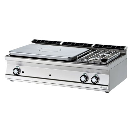 Sporák tálový plynový 3x horák bez podstavby | RM - TP2T-712GP