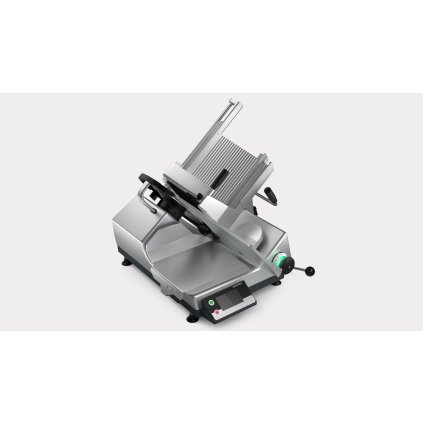 Poloautomatický krájací stroj, s nakloneným nožom, s váhou do 3 kg a počítadlom plátkov | BIZERBA, GSP HD W