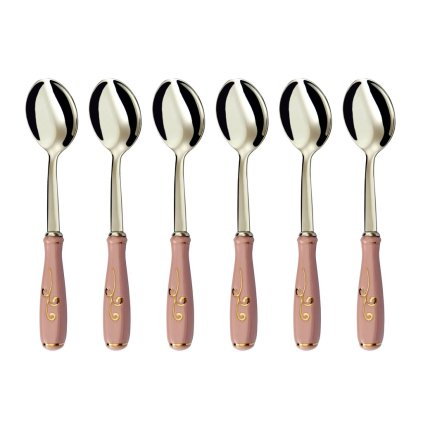 Lyžička na kávu ROSA 6-dielna sada | TONER, 60683706