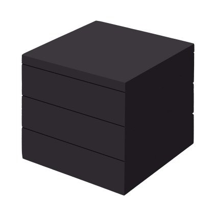 164189 podstavec bufetu 175x175x165 mm cerny fine dine madeira black