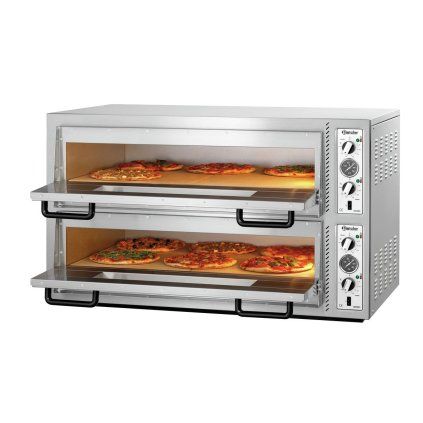 70442 1 dvoukomorova pec na pizzu 12 x pizza 30 cm bartscher nt 921