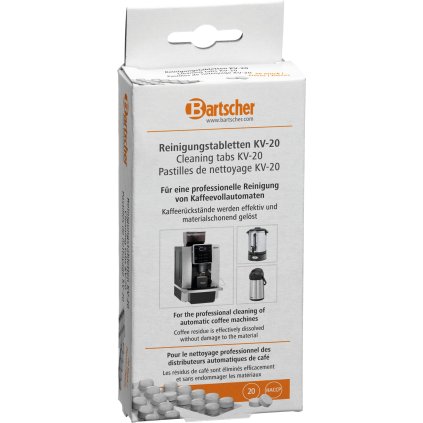 Čistiace tablety, 20 ks | BARTSCHER, KV-20