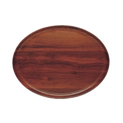 Podnos Capri oválny 21 × 29 cm, orech| TOM, R-CA2129