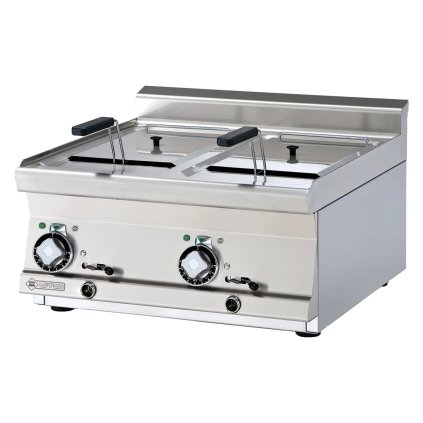 Fritéza elektrická dvojitá 0,4 kW/l, 10+10 l bez podstavy 230 V | RM - F2/10T-66EM