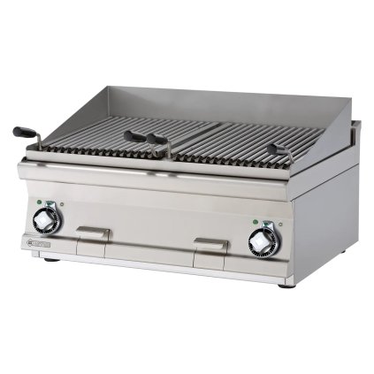 Vodný gril elektrický ohrev nepriamy dvojitý 2x 38x43 bez podstavby 400 V | RM - CWT-68ET