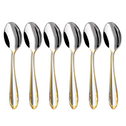 Lyžička na kávu pozlátená CLASSIC PRESTIGE 6-dielna sada | TONER, 600637G6