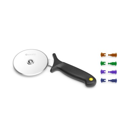 113831 krajec na pizzu hendi cerna l 230mm
