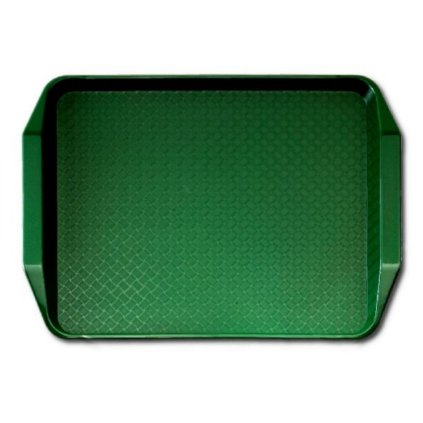 120830 fast food podnos 300 430 mm zelena