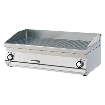 Grilovacia doska 100x45 elektrická ryhovaná bez podstavby 400 V | RM - FTRT-610ET