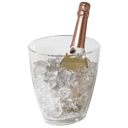 61871 akrylove vedro na sekt ovalne 220x160x235 mm contacto 6767 220