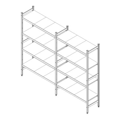 97820 regalovy system 5196 x 600 mm 4 police tom ez 645196