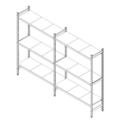 98465 regalovy system 6820 x 600 mm 3 police tom ez 636820