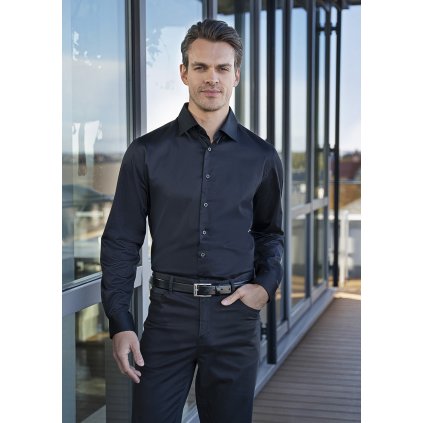 131306 panska kosile s dlouhym rukavem active stretch s modernim strihem