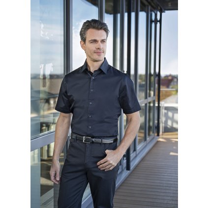 131312 panska kosile s kratkym rukavem active stretch v modernim strihu