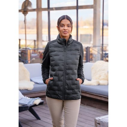 131486 damska hybridni bunda outdoor pro z udrzitelneho materialu 78 recyklovany polyester s certifikatem grs 19 polyester 3 elastan