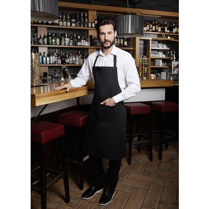 Základní zástěra s kapsou a sponou