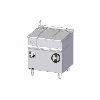 Elektrická panvica, nerezová vaňa, vyklápacia, 50l | GASTROHAAL, PE-750