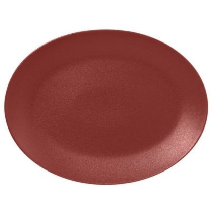 82220 rak talir ovalny 36 27 cm tmave cervena rak porcelain nfnnop36dr 6