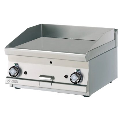 Grilovacia doska 60x45 plynová chrómovaná hladká bez podstavy | RM - FTLT-66GS