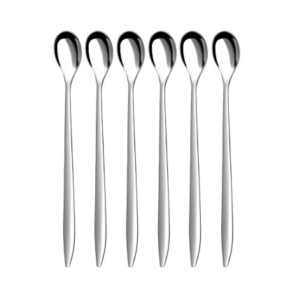 Lyžice na limonádu ELEGANCE 6-dielna sada | TONER, 601498S6