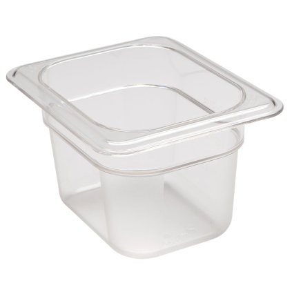 117695 nadoba camwear gn 1 8 z polykarbonatu cambro 1 l h 100 mm 1l pruhledna 161x132x h 100mm