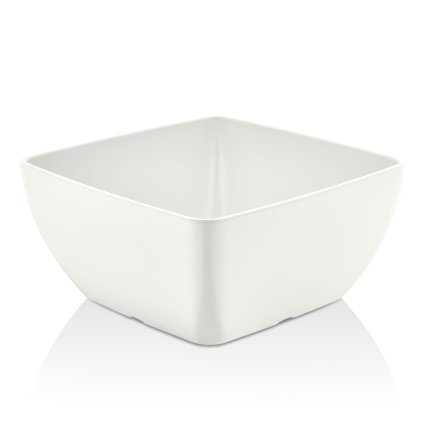 145529 melaminova ctvercova miska 190x190x90 mm bila fine dine 779637