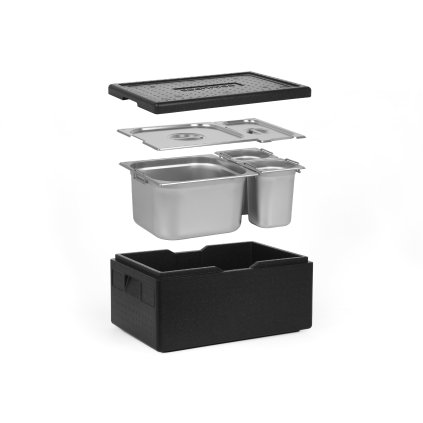 145292 sada termoizolacni nadoba gn 1 1 200 mm silver line 1x nadoba gn 2 3 s uchy 2x gn 1 6 s uchy 200 mm z nerezove oceli vika