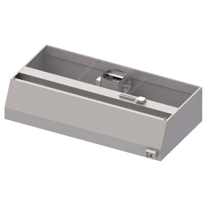 169163 trapezovy nastenny odsavac par 2200x900x450 mm s ventilatorem 420w stalgast 984100922