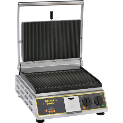 170570 kontaktni gril panini s casovacem elektricky 3 4 kw 400x475x310 mm roller grill 777224