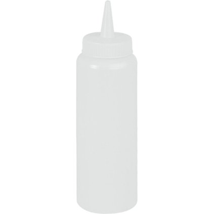 21815 bily zasobnik na omacky 0 70 l stalgast 065723