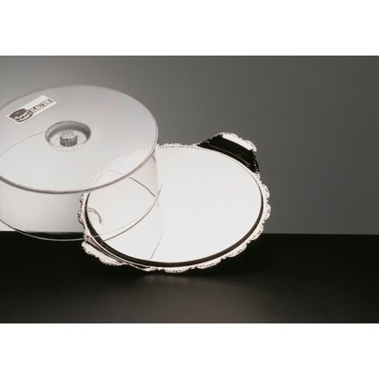 47114 servirovaci tac s uchyty a poklopem prumer 320 mm aps barok